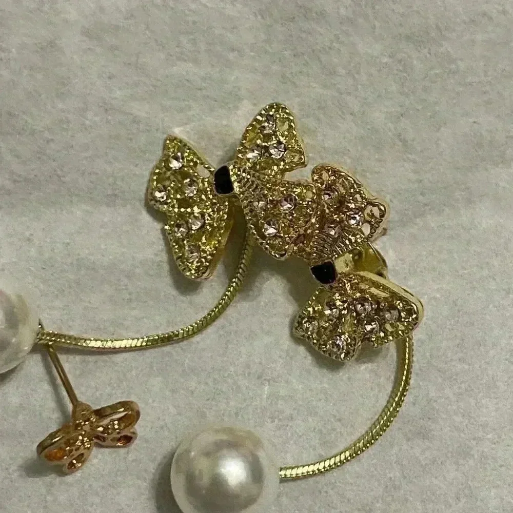 Gold & Crystal Earring Bundle